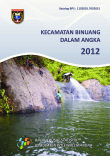 Kecamatan Binuang Dalam Angka 2012